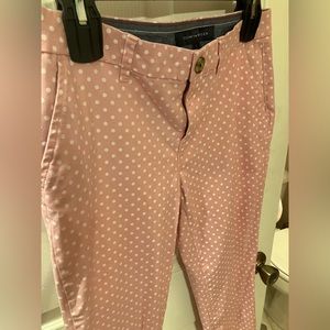 Tommy Hilfiger Women’s Pink Polka Dot Pants